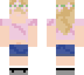 flower crop top :d