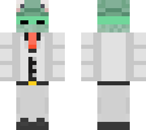 frog in suit