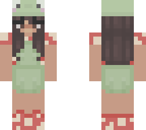 frog mushroom girl