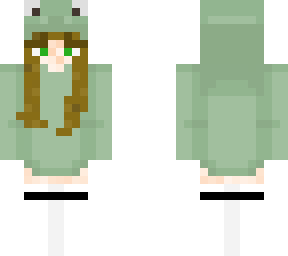 frog skin w/ brown hair