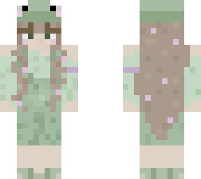 frog skin with ribbon