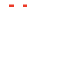glowing red eyes