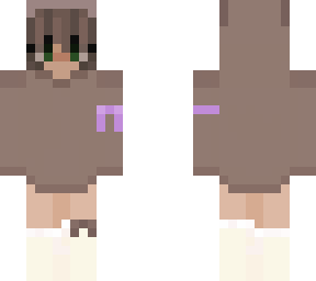 less detailed ;-; bear hoodie, brunette girl, cancer ribbon <3
