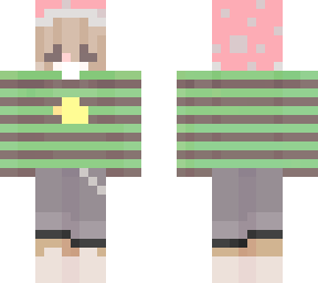 me with a mushroom hat and a duck shirt