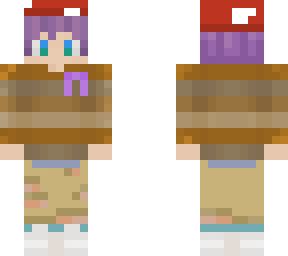 my skin with cancer ribbon