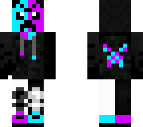 neon angry dude