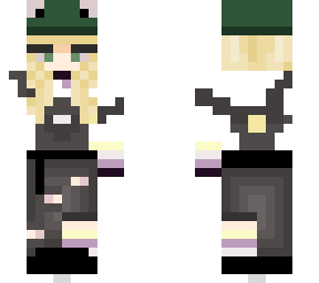 non-binary skin with frog hat