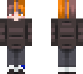 orange hair