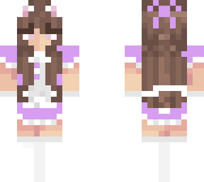 pastel purple maid