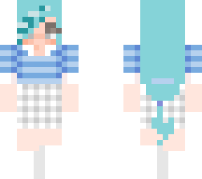 preppy blue girl