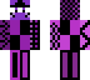 purple and black