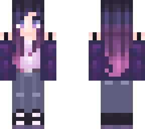 purple girl
