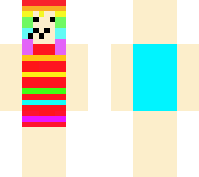 rainbow girl