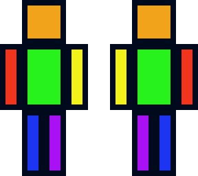 rainbow guy (without face)