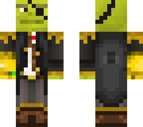 shrek with infinity gauntlet in left hand