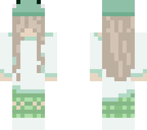shy frogy girl