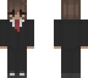 skater kid with suit
