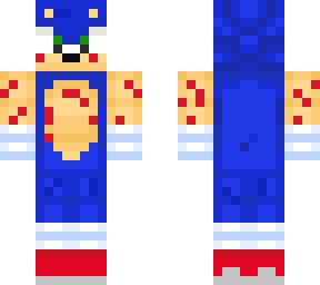 sonic the hedgehog damaged