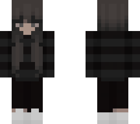 striped gray (girl)