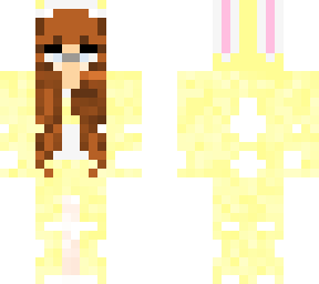 yellow bunny girl