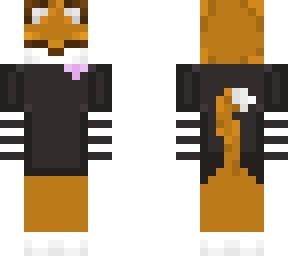 ~-fox with shirt and techno support ribbon-~