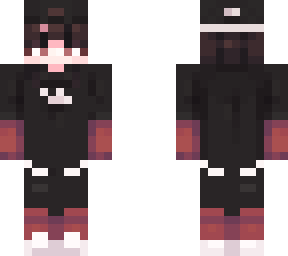 -red & black-