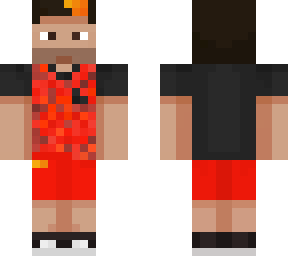auron cubito con pantaloneta roja (de chill) / skin gruesa