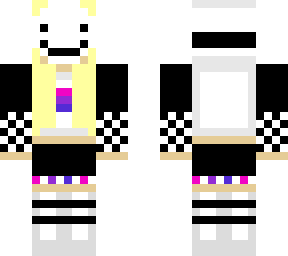 bi***ual verson minecraft skin of drista