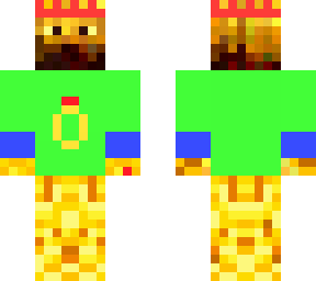 Blaze King Minecraft Skins