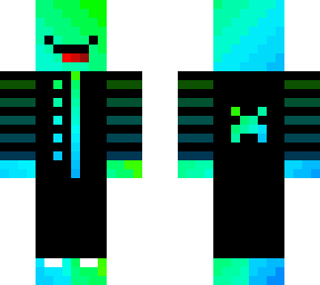 blue-green slime in suite