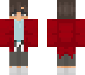 boy with red cloak