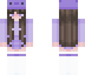 brunette purple