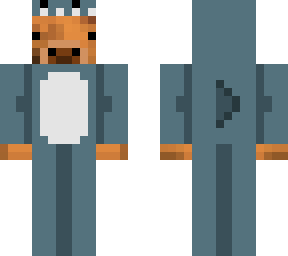 cookie/cow shark onesie