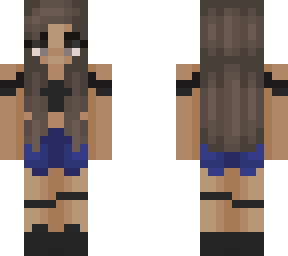 dark blue shorts