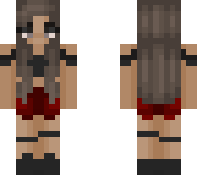 dark red shorts
