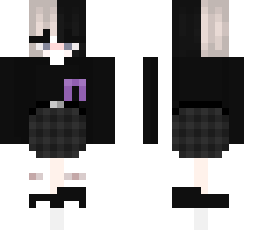 egirl with techno ribbon