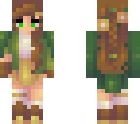 elf girl sleepy