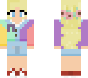 improved irl colourblock cardigan skin with technosupport ribbon