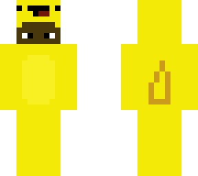 person in axolotl suit
