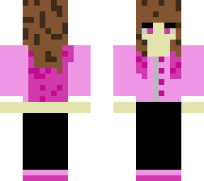 pink, girl