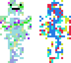 pixel skin