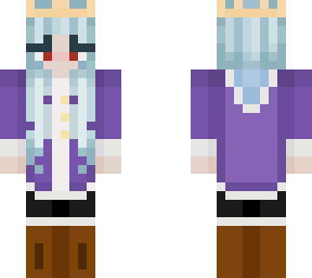 purple and aqua genderbend techno