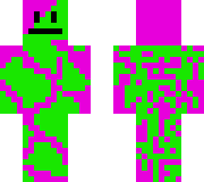purple green blob