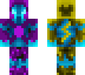 purple lightning god