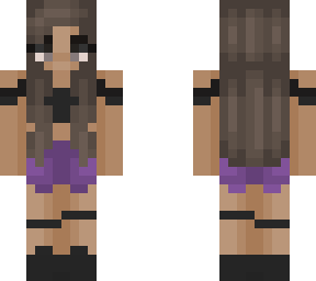 purple shorts