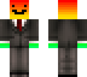 Rainbow Suit with Face | Minecraft Skin
