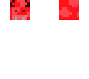 red cow with horns base head
