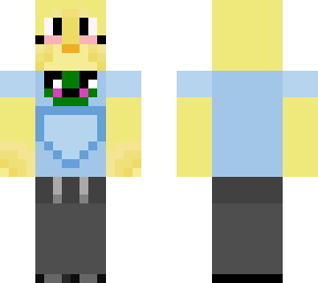 rubbie duckie in overalls - inspiration by myfriendslikebees