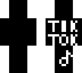 scary tiktok minecraft character