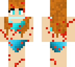 shark attack bikini girl